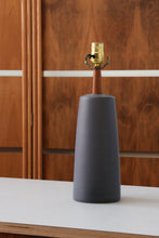 Load image into Gallery viewer, Martz Ceramic &amp; Walnut Lamp By Marshall Studios
