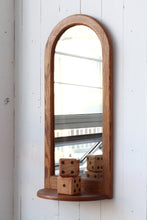 Load image into Gallery viewer, Arched Oak Mirror
