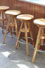 Load image into Gallery viewer, 1990&#39;S IKEA &quot;Ringo&quot; Swivel Stools - Pair

