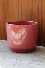 Load image into Gallery viewer, Pink Ceramic Cylinder Planter
