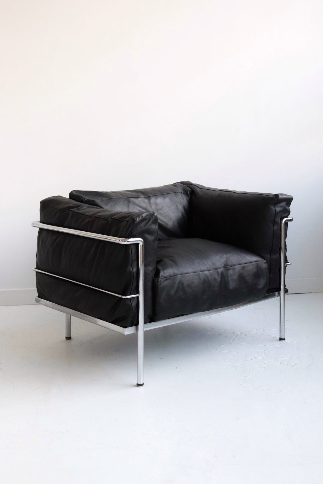 Vintage Italian LC3 Replica Lounge Chair