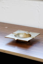 Load image into Gallery viewer, Square Brass Ashtray
