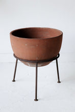 Load image into Gallery viewer, Architectural Pottery Planter &amp; Stand
