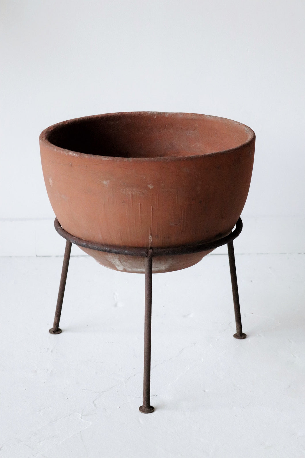 Architectural Pottery Planter & Stand