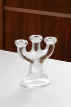 Load image into Gallery viewer, Swedish Glass Candelabra
