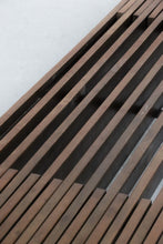 Load image into Gallery viewer, Mid Century Expandable Slatted Bench
