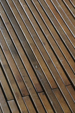 Load image into Gallery viewer, Mid Century Expandable Slatted Bench
