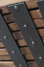 Load image into Gallery viewer, Mid Century Expandable Slatted Bench
