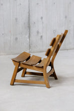 Load image into Gallery viewer, Dittman + Co Oak Fireside Chair
