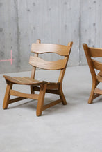 Load image into Gallery viewer, Dittman + Co Oak Fireside Chair
