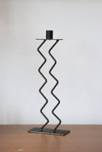 Load image into Gallery viewer, Iron Squiggle Candle Holder
