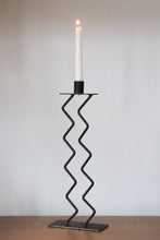 Load image into Gallery viewer, Iron Squiggle Candle Holder

