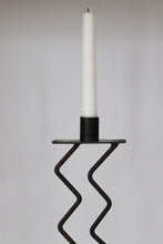 Load image into Gallery viewer, Iron Squiggle Candle Holder
