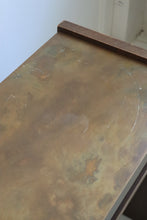 Load image into Gallery viewer, Harry Lunstead Copper Top Console Table
