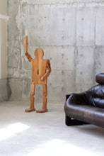 Load image into Gallery viewer, Handmade Articulating Wood Man Figure
