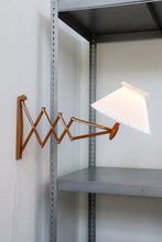 Load image into Gallery viewer, Le Klint Teak Scissor Sconce
