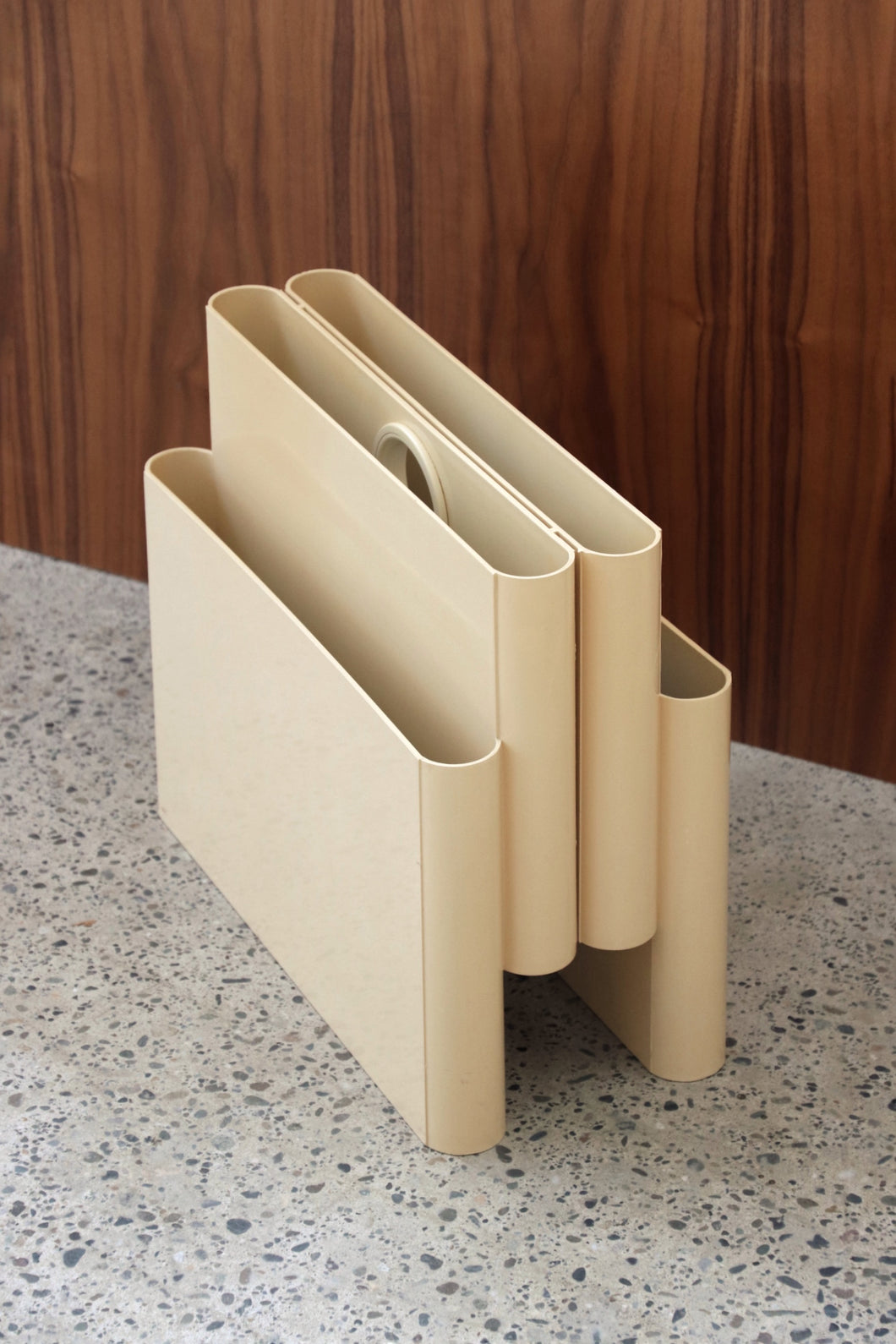 Cream Kartell Magazine Rack