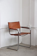 Load image into Gallery viewer, Mart Stam Cognac Leather Cantilever Chairs
