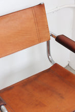 Load image into Gallery viewer, Mart Stam Cognac Leather Cantilever Chairs
