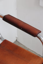 Load image into Gallery viewer, Mart Stam Cognac Leather Cantilever Chairs
