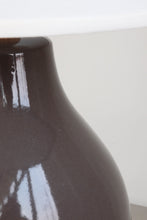 Load image into Gallery viewer, Pear Martz Ceramic &amp; Walnut Lamp By Marshall Studios
