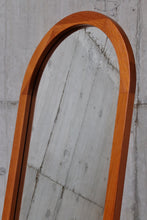 Load image into Gallery viewer, Danish Modern Teak Standing Mirror By Pedersen &amp; Hansen
