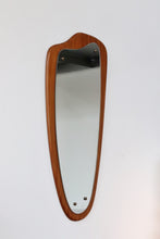 Load image into Gallery viewer, Mid Century Abstract Teak Mirror
