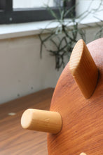 Load image into Gallery viewer, Handmade Footed Wood Bowl
