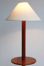 Load image into Gallery viewer, Wood Side Table Floor Lamp
