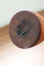 Load image into Gallery viewer, Sculptural Teak Candlestick Holder

