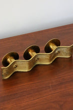 Load image into Gallery viewer, Brass Squiggle Candlestick Holder
