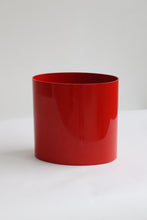 Load image into Gallery viewer, Red Plastic Kartell Waste Basket

