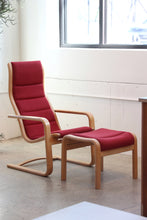 Load image into Gallery viewer, Lamello Chair &amp; Ottoman By Yngve Ekstrom
