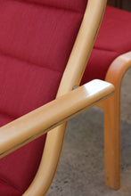 Load image into Gallery viewer, Lamello Chair &amp; Ottoman By Yngve Ekstrom
