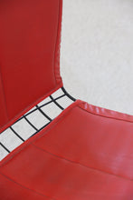 Load image into Gallery viewer, Set Of 4 Black &amp; Red Knoll Bertoia Chairs

