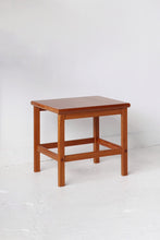 Load image into Gallery viewer, Small Danish Modern Teak Side Table
