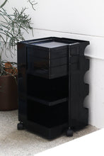 Load image into Gallery viewer, Black Boby Trolley By Joe Colombo
