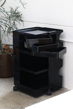Load image into Gallery viewer, Black Boby Trolley By Joe Colombo
