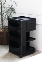Load image into Gallery viewer, Black Boby Trolley By Joe Colombo
