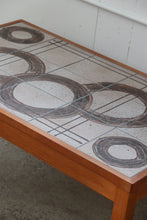 Load image into Gallery viewer, Danish Teak &amp; Tile Coffee Table
