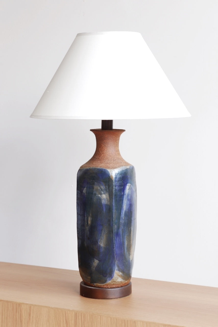 Mid Century Pottery Lamp By Brent Bennett