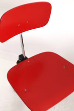 Load image into Gallery viewer, Danish Modern Red Rabami Task Chair
