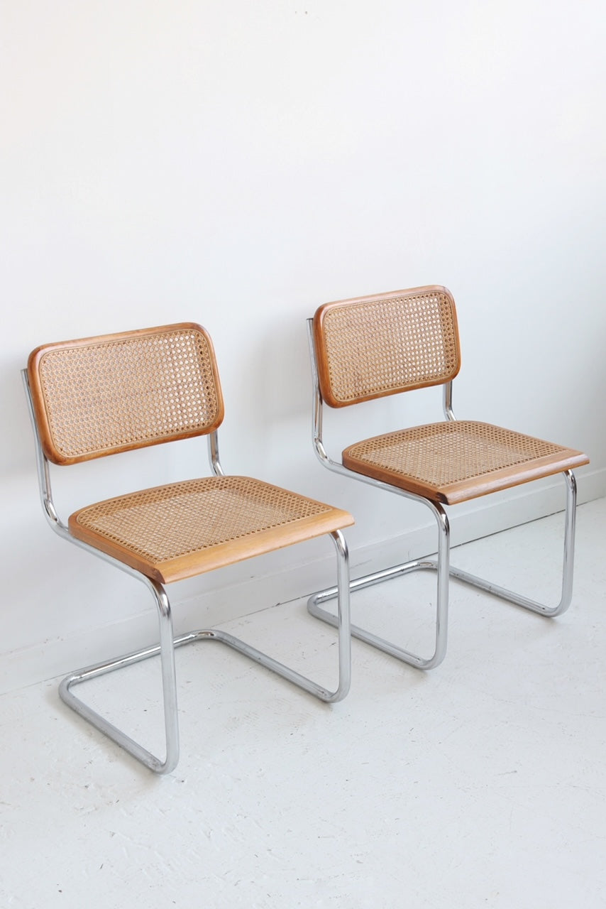 Pair Of Cesca Style Chairs