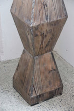 Load image into Gallery viewer, Geometric Wooden Pedestal
