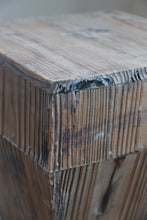 Load image into Gallery viewer, Geometric Wooden Pedestal
