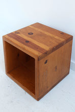 Load image into Gallery viewer, Pine Cubby Side Table
