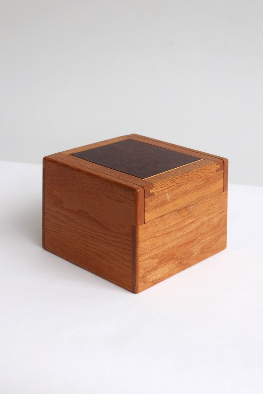 '86 Handmade Wood Keepsake Box