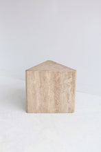 Load image into Gallery viewer, Travertine Triangle Pedestal
