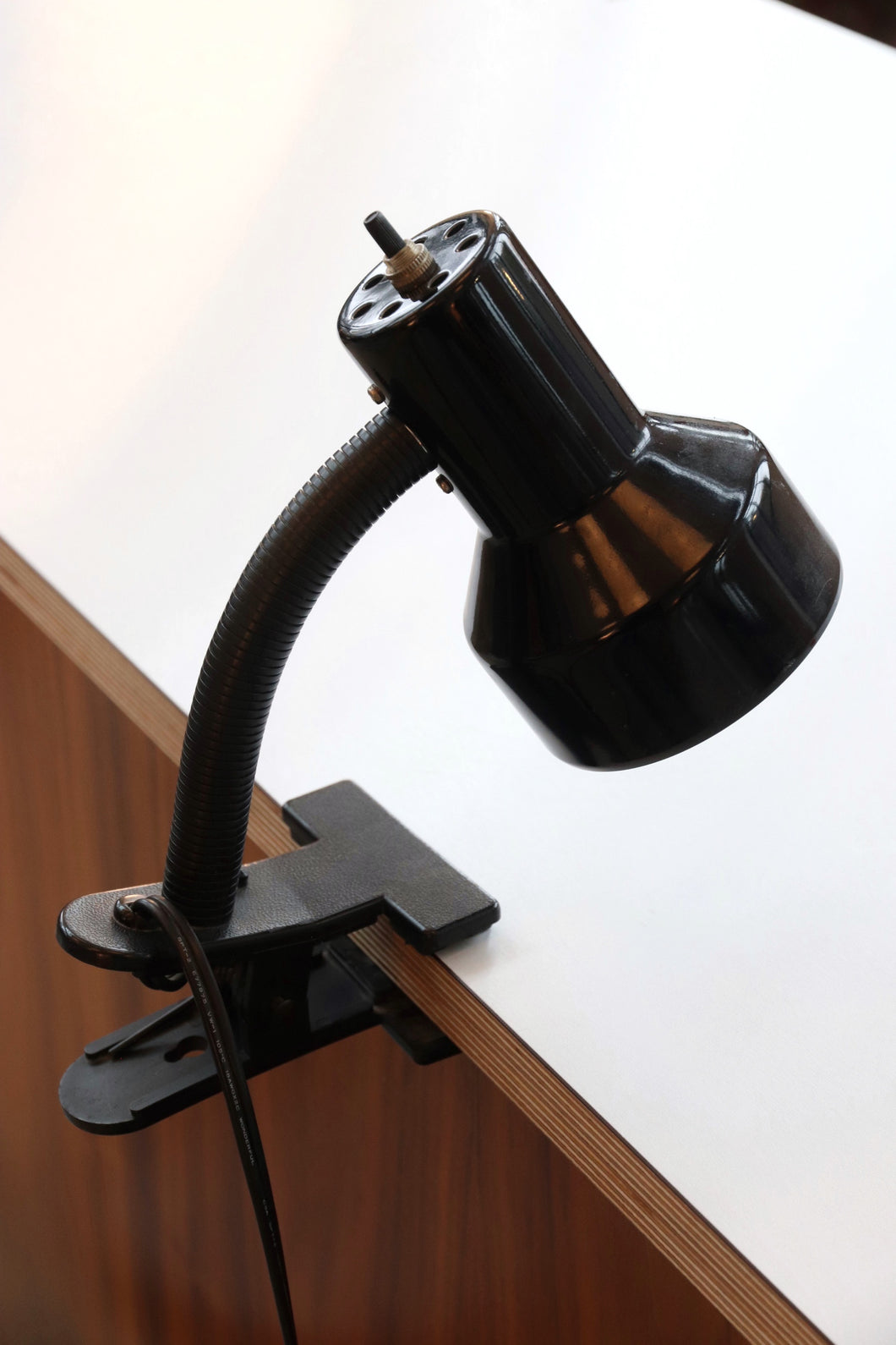 Black Clamp Task Lamp