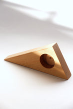 Load image into Gallery viewer, Triangle Wood Votive Holder
